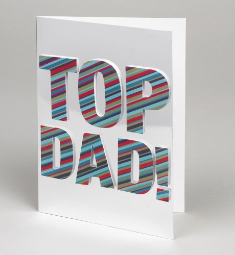 Top Dad Father's Day Card