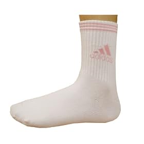 5 Pack: Womens Adidas athletic crew socks - 10-13