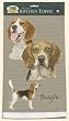 David Kiphuth Dog Breed Kitchen Towel -- Beagle