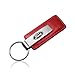 Ford Logo Red Leather Car Key Chain, Official Licensed