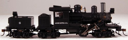 HO Spec 70-Ton 3-Truck Climax w/DCC, Moore-Keppel-image