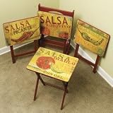 Salsa Rojo Vivo TV Trays