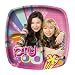 iCarly 7 Divided Dessert Plates 8 Pack