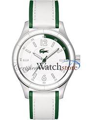 Lacoste Sydney Leather - White/Green Womens watch #2000829