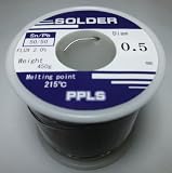PPLS ⑮ リール巻はんだ線 450ｇ 50/50 φ0.5mm