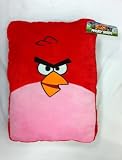 41MnWzR65PL. SL160  Red Angry Bird Plush Pillow approx 15 x 11