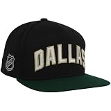 NHL Dallas Stars Reebok Snapback Hat (Black/Green)