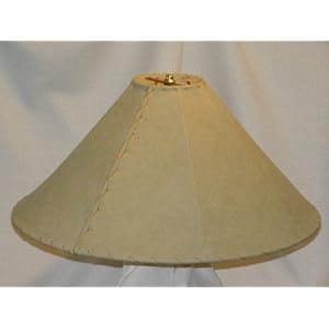 Western Floor Lamps on Amazon Com  Western Leather Floor Lamp Shade   24  Natural Pig Skin