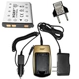 HQRP Battery and Smart Battery Charger compatible with Fuji FujiFilm FinePi ....