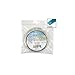 18 Gauge Twisted Square Wire Silver Plated Copper 8 Feet