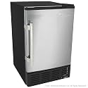EdgeStar 12 Lbs. Built-In Ice Maker - Stainless Steel Door