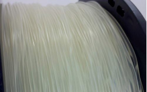 3D Printer Filament PLA 0.5kg 1.1lb Supply for 1.75mm Clear Transparent