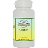 Alternative Health & Herbs Remedies Cayenne, 30,000 Heat Units Capsules, 240-Count Bottle