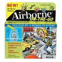 Airborne On-The-Go Lemon-Lime Effervescent Dietary Supplement 8 ea