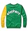 Tecrok Little Boys' Super Cute Elephant Print Sport Long Sleeve Pullover T Shirt 0.5-5 Years