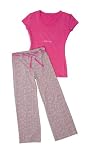 Storm Womens Ladies Printed Long PJ  Pink 6MG0005/PK/XS X-Small