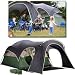 Northpole 2 Room Dome Tent with Canopy - 6 Person 15 x 12 ft - Sporting Goods > Accessories