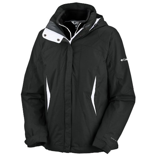 columbia womens plus snow duchess parka black 3x  more detail click!