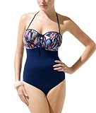Panache Pebbles Bandeau One-Piece Swimsuit Swimwear