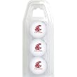 Washington State Cougars NCAA 3 Golf Ball Sleeve Pack