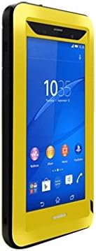 Chibbo Aluminum Metal Gorilla Glass Shockproof Water Resistant Dust/Dirt/Snow Proof Heavy Duty Protection Case Cover for Sony XPERIA Z3 Yellow