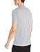 Lacoste Mens Short Sleeve Jersey Pima Reg Fit V Neck T-Shirt, Silver/Grey Chine, Medium
