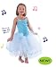 Girls Musical Dresses by Acting Out - Girls Blue Tu Tu Ballet Princess Dress Costume - Plays The Waltz, Batteries Included! She can dance a ballet in this! Great for 3-6 Year Girl's