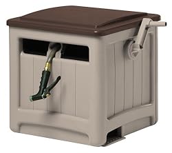 Suncast SMT200B Hose Hideaway with Smart Trak Hose Guide