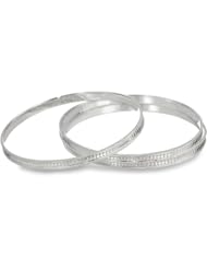Anna Beck Designs "Timor" Wire Rimmed Bangle Bracelet