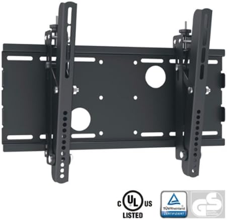 Black Adjustable Tilt/Tilting Wall Mount Bracket for Philips Videowall BDL4678XL/00 46" inch LED Digital Signage