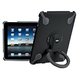 SPINSTAND MULTI-FUNCTIONAL STAND FOR IPAD (BLACK & GRAY) - LIGHTWEIGHT AND PORTA