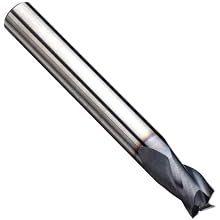 Niagara Cutter C330M Carbide End Mill, General Purpose, AlTiN Coated, 3 Flutes, Square End