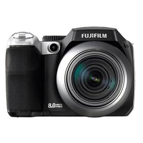 Fujifilm FinePix S8000fd Digital Camera - Black (8.0MP, 18x Optical Zoom) 2.7 inch LCD