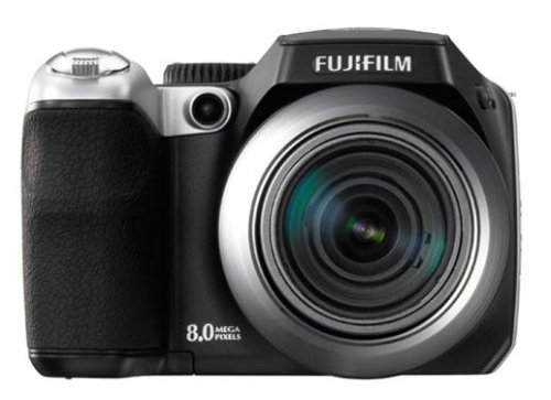 : Fujifilm FinePix S8000fd Digital Camera - Black (8.0MP, 18x Optical Zoom) 2.7