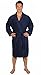 Arus Men's Short Kimono Bathrobe Turkish Cotton Terry Cloth Robe