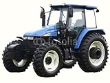 Wallmonkeys Peel and Stick Wall Decals - Tractor - 24"W x 18"H Removable Graphic