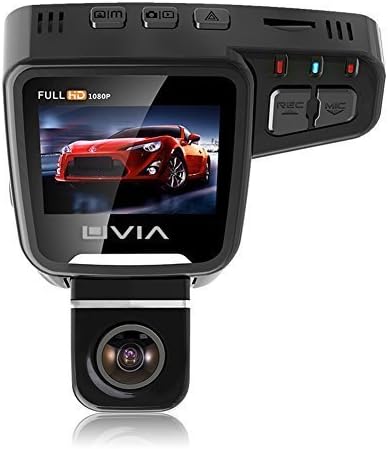 UVIA C10S Full HD 1080P Car DVR Blackbox Dashboard Camera,2.0 inch Screen Novatek 96650 Chipset 170 Degree Super Wide Angle 6G Lens with G-Sensor Night Vision Motion Detection(C10S)
