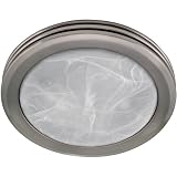 Hunter 90053 Saturn Decorative Brushed Nickel Bathroom Fan with Light 41Mo0mpn1SL. SL160 Hunter 90053 Saturn Decorative Brushed Nickel Bathroom Fan with Light