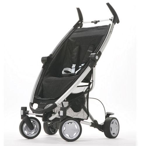 Quinny Zapp, 2008/2009, 4 Wheel, Stroller, Black