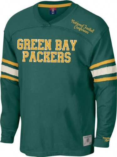 Green Bay Packers -Green- Gridiron Classics Flawless City Long Sleeve Jersey Shirt