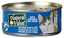 Natural Value Cat Food, Red Meat Tuna in Jelly Topped with Crab, 5.5 Ounce Cans (Pack of 24)