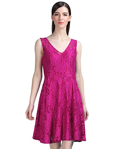 (マックスチック) Maxchic　レディース　レースワンピース　膝丈　C16464Y15M