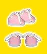 Pink Sneakers clothes fits 12" Snuggl'ems, 8" - 10" Stuffed Animal kits & most Webkinz & Shining Star animals