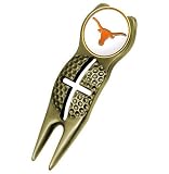 Texas Longhorns Gold Crosshair Divot Tool