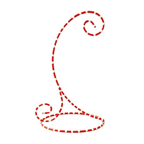 Ornament Stand Red and White