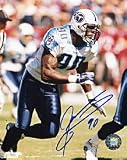 Jevon Kearse Autographed / Signed Tennessee Titans Football 8x10 Photo