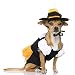 2PC Candy Corn Kandy Korn Witch Cute Dog Holiday Pet Costume