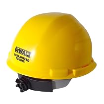 Dewalt DPG10-YHC Heavy Duty Hard Hat with Ratchet Suspension and Universal Accessory Slots, Yellow