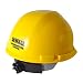 Dewalt DPG10-YHC Heavy Duty Hard Hat with Ratchet Suspension and Universal Accessory Slots, Yellow