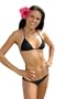 black-bikini-1 Adjustable T-Top & Rio No Tie Bikini Bottom (Black) Bikini Top: S \ Bottom: M